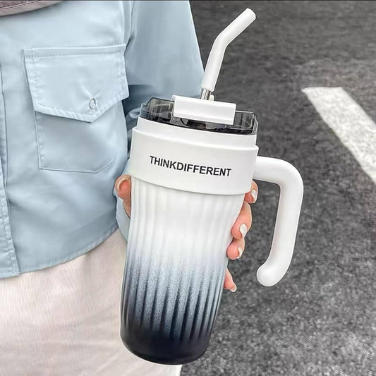 780ml Premium Stainless Steel Tumbler – Elegant Design Double Wall Insulated Leakproof Travel Mug for Hot and Cold Drinks | Random Color