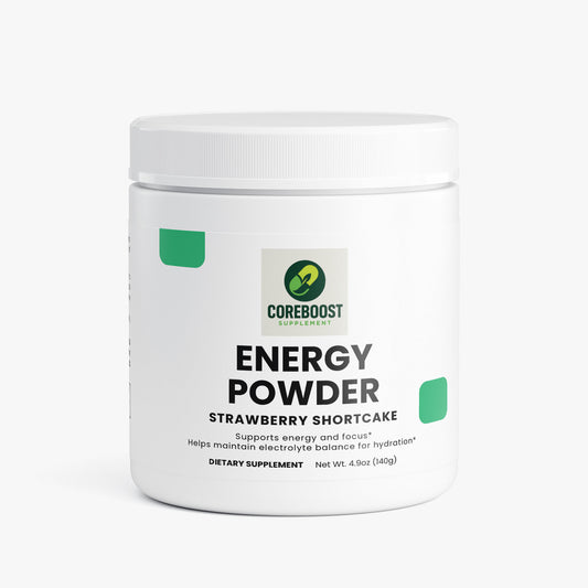 Pre-Workout Energy Powder (Strawberry Shortcake)