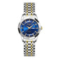 Men's Stainless Steel Quartz Watch with Belt