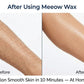 Meeoow Club 10-Minute Painless Body Wax Orange Hair Removal Powder for Women